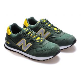 Chaussure New Balance Running 574 Vert Femme Pas Cher